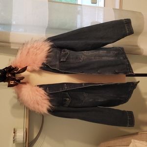 Ladies Lined Denim Outer Jacket